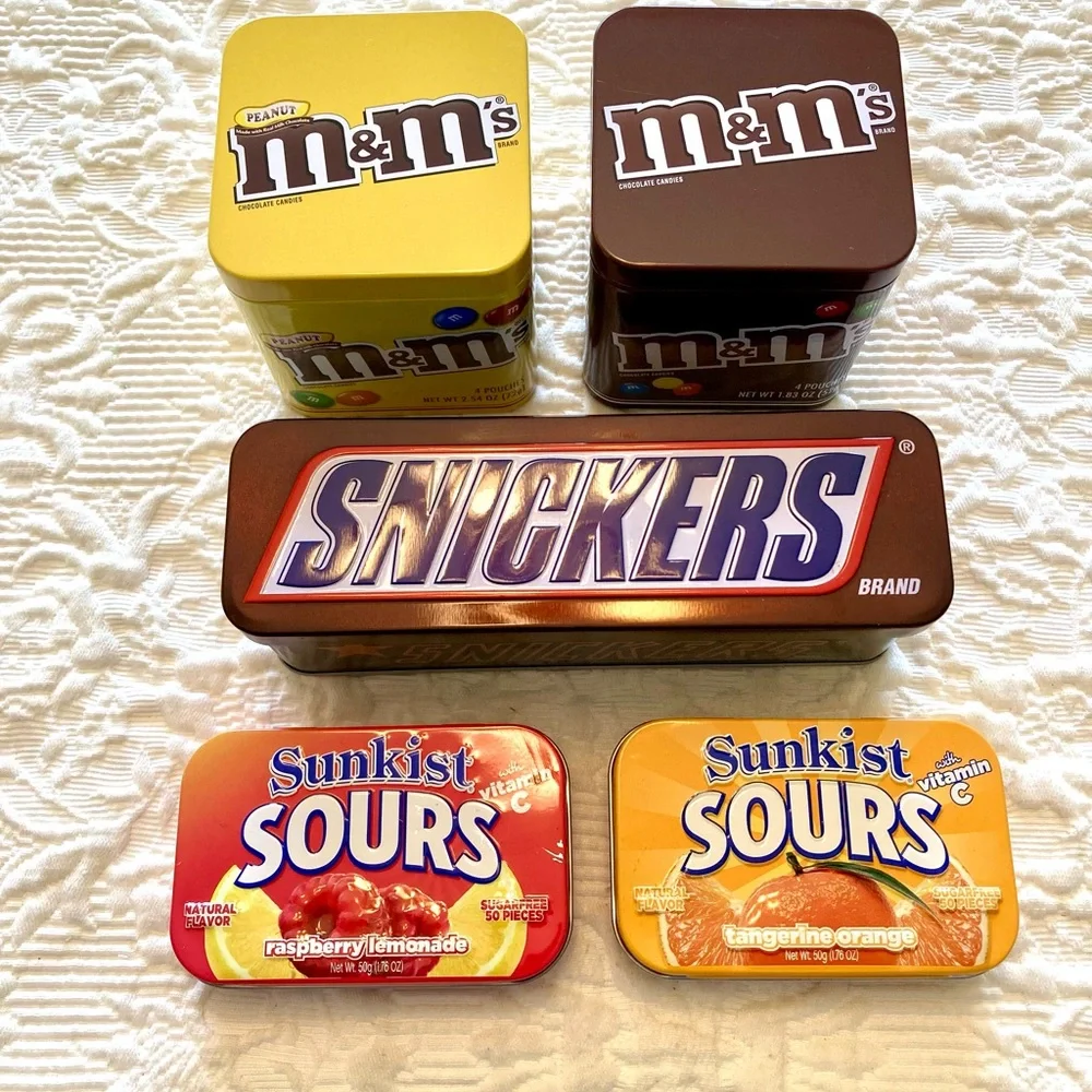 Candy Tins Set